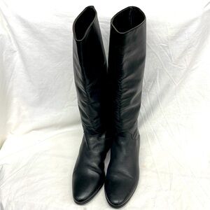 Royal leather knee high boots ladies sz 6m 5/14/4